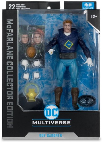 DC Multiverse McFarlane Collector Edition Action Figures 18 cm Wave 9 Guy Gardner (Green Lantern Corps) Platinum